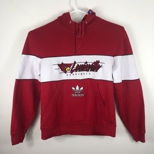 Adidas Louisville Cardinals Hoodie size L